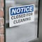 Signmission Closed For Cleaning, 5 in W x Rectangle, Vinyl Decal OS-2PACK-NS-D-35-L-10672 - alternate 4